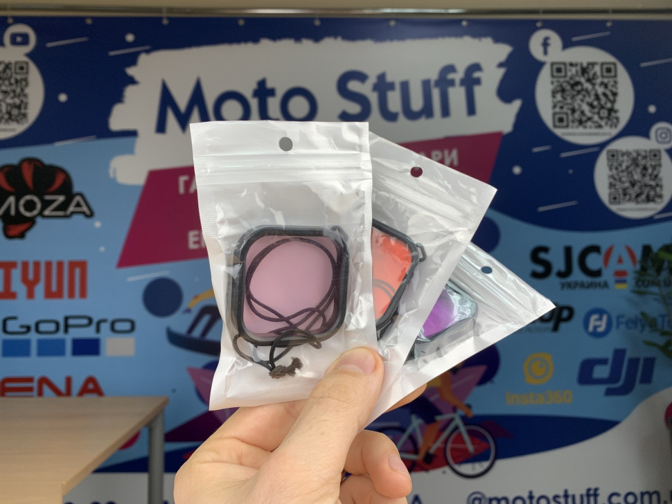 Набор подводных фильтров MSCAM для GoPro HERO 13, HERO 12, HERO 11, HERO 10