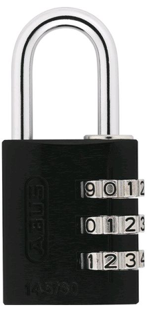 Мотозамок навесной ABUS 145/30 Black (346026)