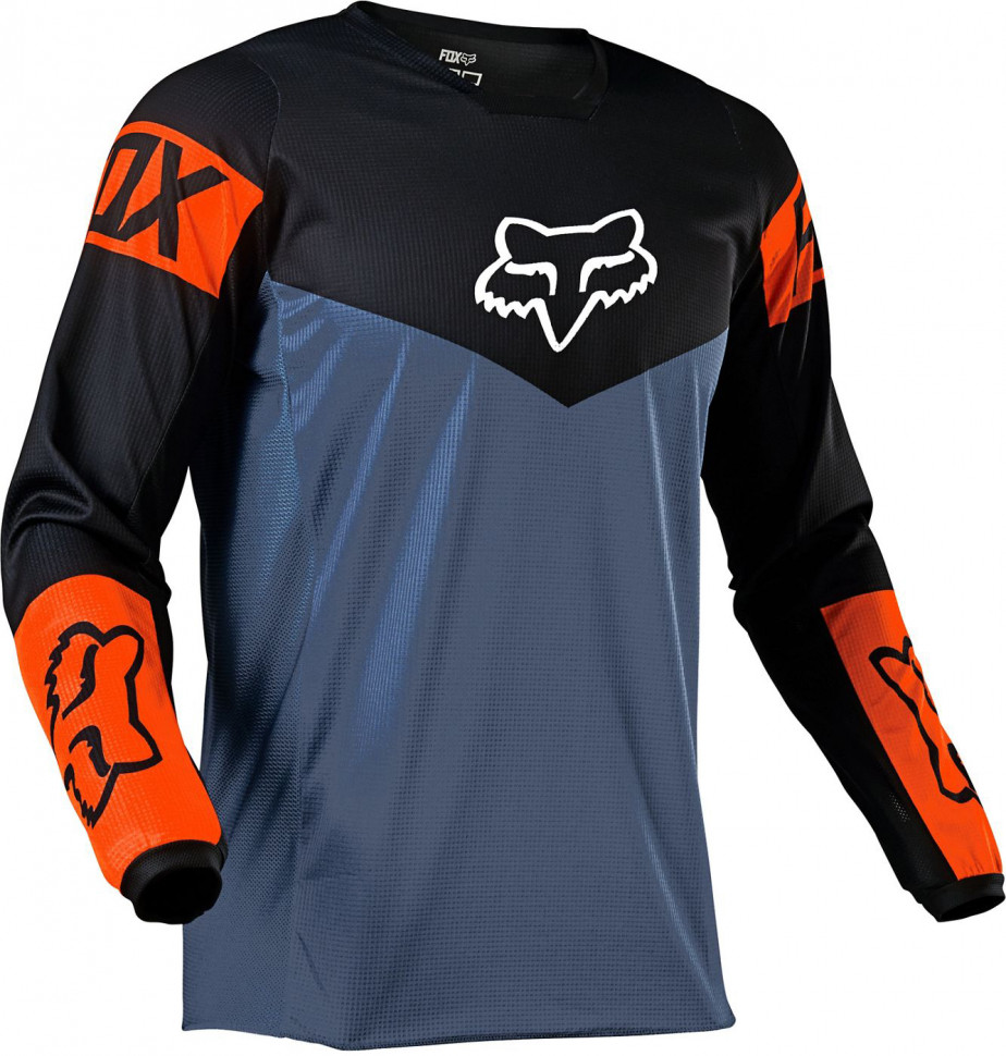 Детская мотоджерси Fox 180 Revn Jersey Blue Steel