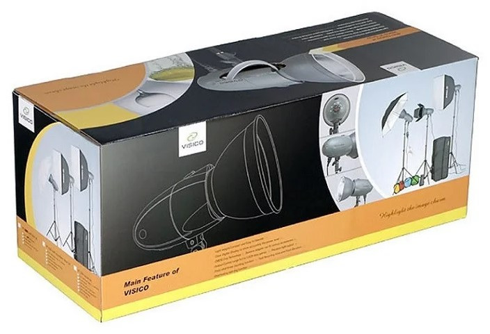Набір постійного світла Visico VL-400 Plus Softbox Kit (34235)