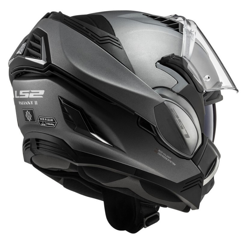 Мотошлем LS2 FF900 Valiant II Solid Matt Titanium