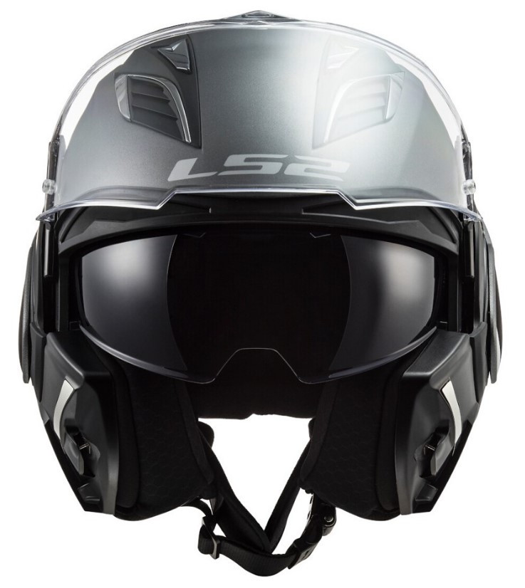 Мотошлем LS2 FF900 Valiant II Solid Matt Titanium