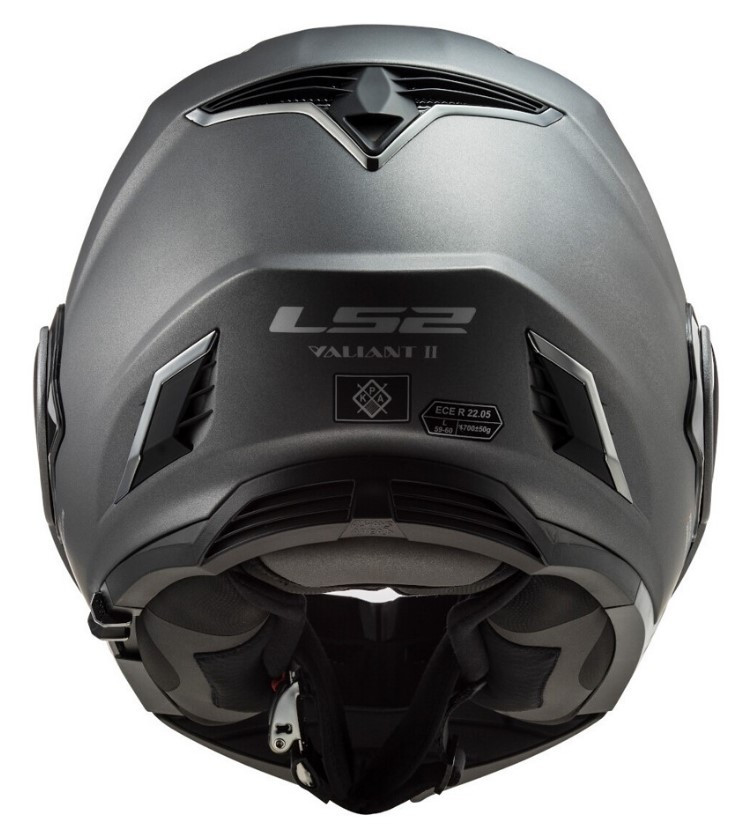 Мотошлем LS2 FF900 Valiant II Solid Matt Titanium