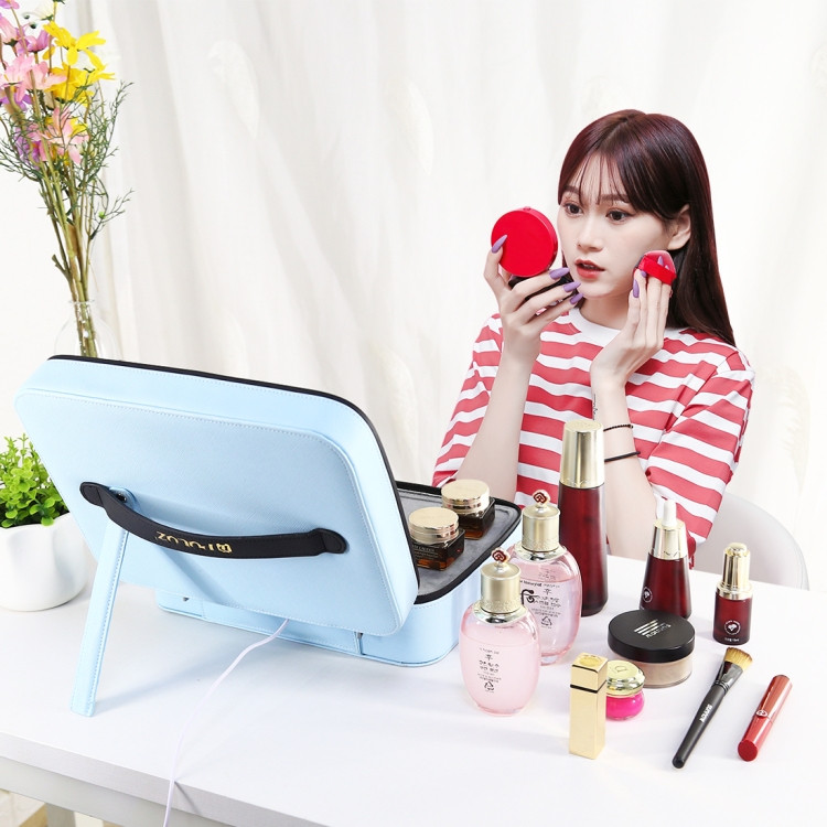 Косметичка для макіяжу з підсвічуванням Puluz PU516L