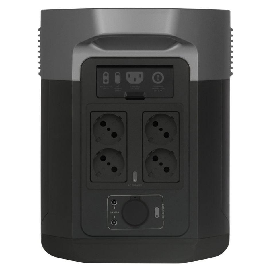 Комплект EcoFlow DELTA Max 1600 + 220W Solar Panel (BundleDM1600+SP220W) (1612 Вт·ч / 2400 Вт)