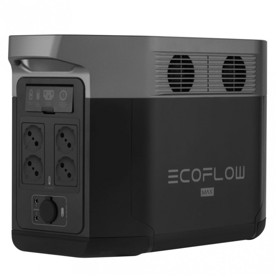 Комплект EcoFlow DELTA Max 1600 + 220W Solar Panel (BundleDM1600+SP220W) (1612 Вт·ч / 2400 Вт)
