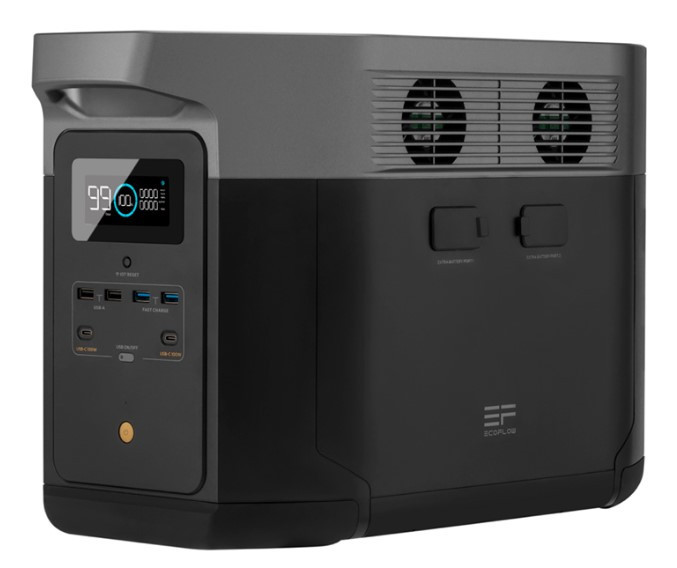 Комплект EcoFlow DELTA Max 1600 + 220W Solar Panel (BundleDM1600+SP220W) (1612 Вт·ч / 2400 Вт)