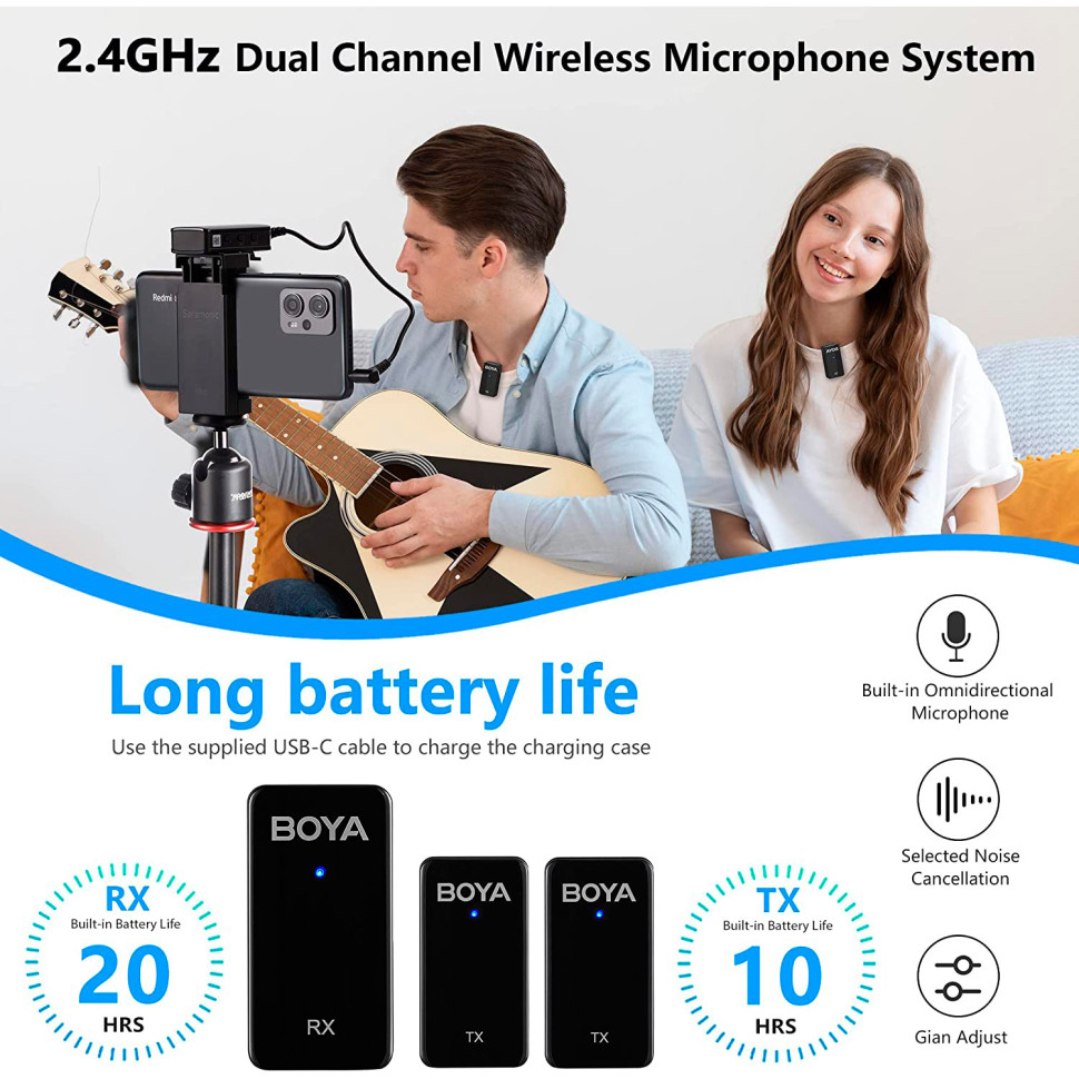 Радиосистема Boya WMic5-M1