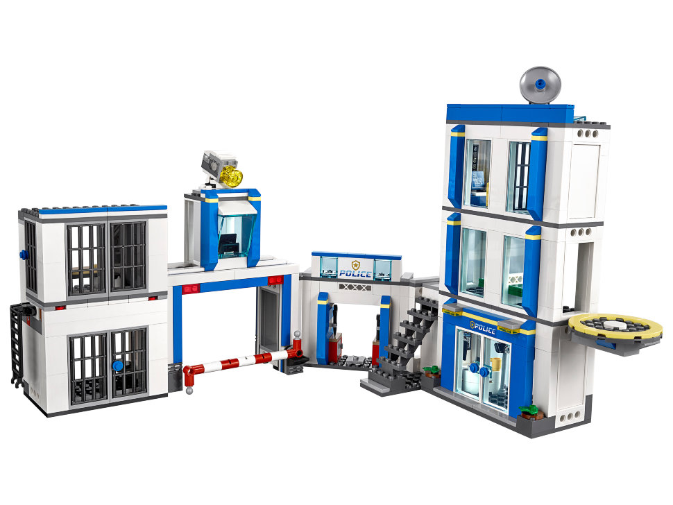 Конструктор Lego City: полицейский участок (60246)