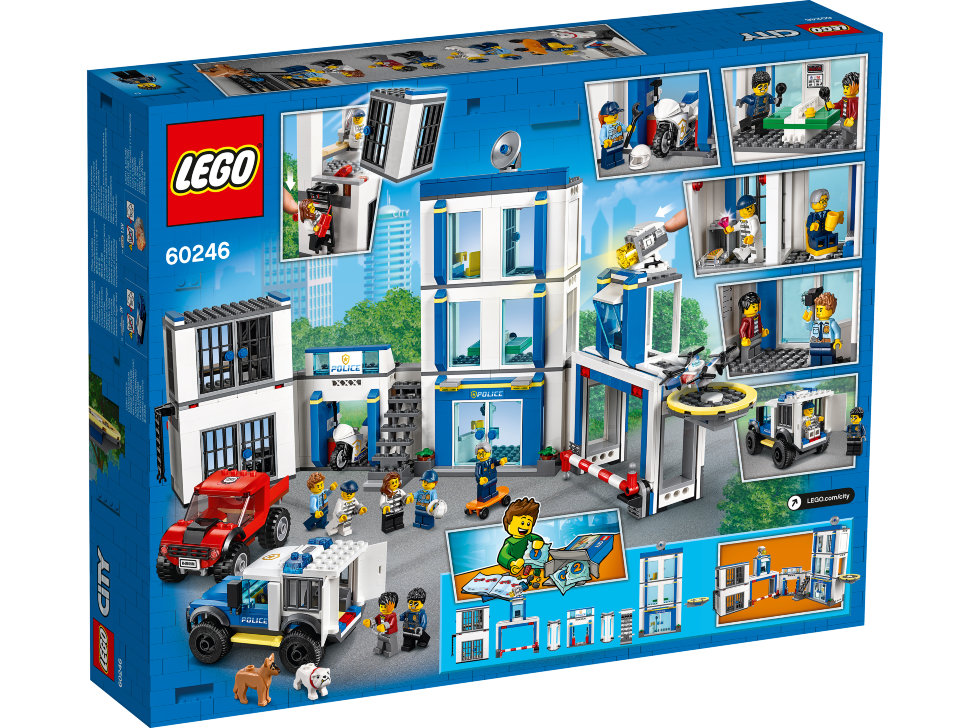 Конструктор Lego City: полицейский участок (60246)