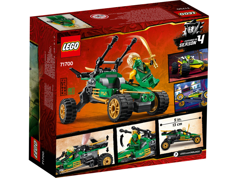 Конструктор Lego Ninjago: тропический внедорожник (71700)