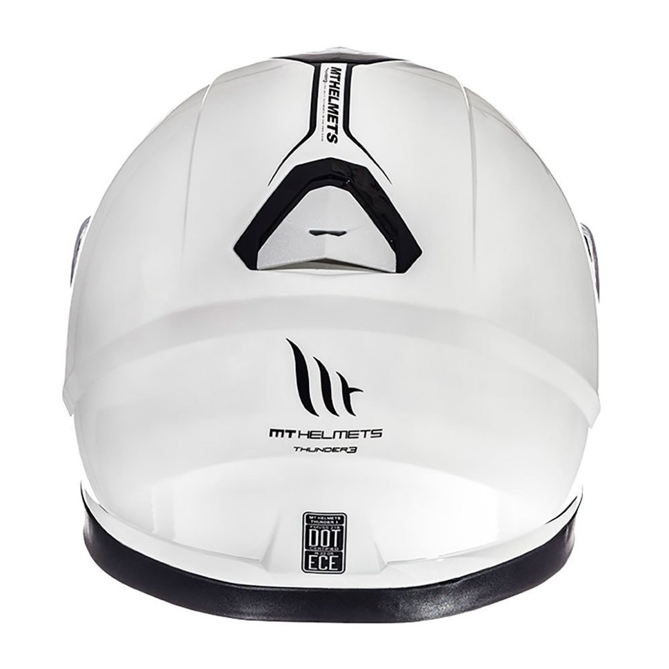 Мотошлем MT Helmets Thunder 3 SV Solid Pearl White