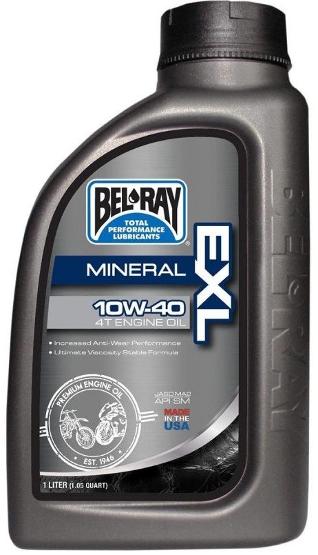 Моторне масло Bel-Ray EXL Mineral 4T Engine Oil 10W-40 1л