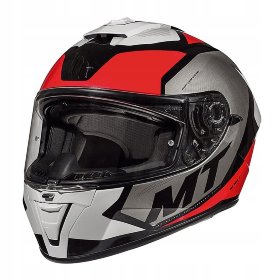 Мотошлем MT Helmets Blade 2 SV Trick Red/Grey/White
