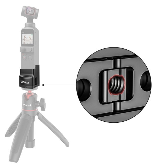 Крепление-зарядная база Ulanzi для DJI Pocket 2 (OP-13)