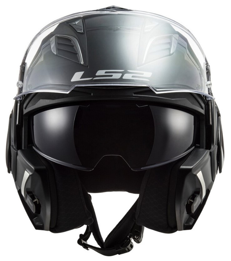 Мотошлем LS2 FF900 Valiant II Solid Gloss Black