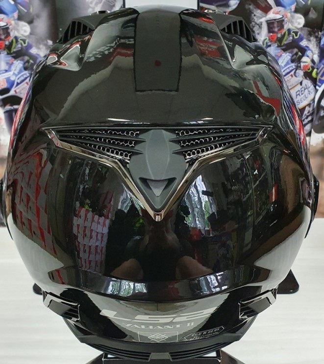 Мотошлем LS2 FF900 Valiant II Solid Gloss Black