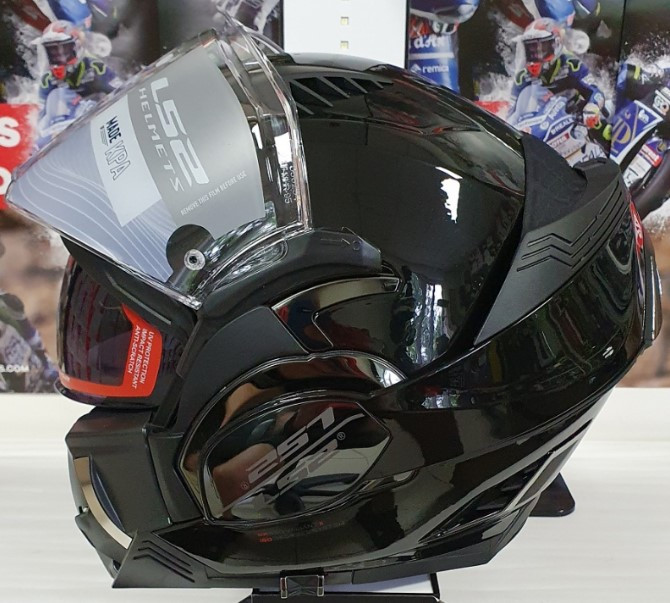 Мотошлем LS2 FF900 Valiant II Solid Gloss Black