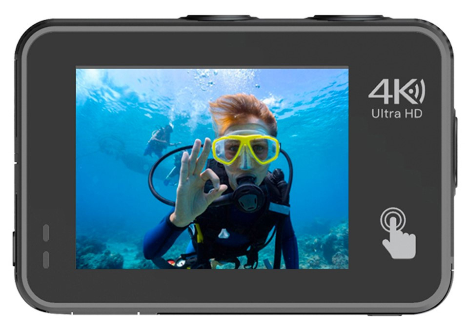 Экшн-камера Aspiring Repeat 4 Ultra HD 4K Dual Screen (86ASZE21PB)