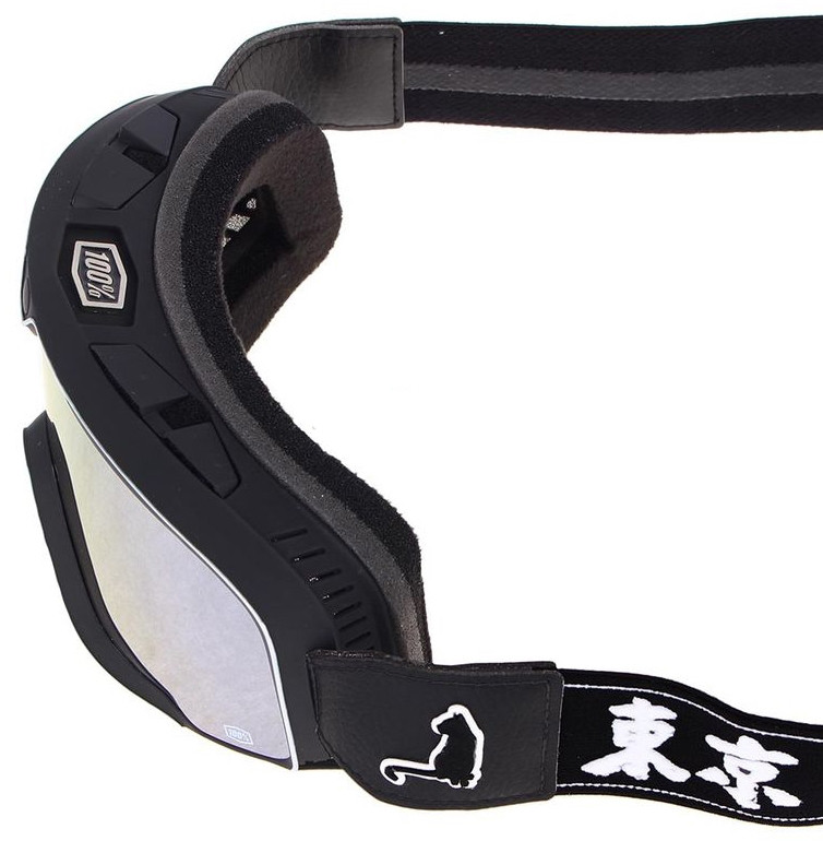 Мото очки 100% Barstow Goggle Roar Japan Mirror Lens Flash Silver (50002-261-01)