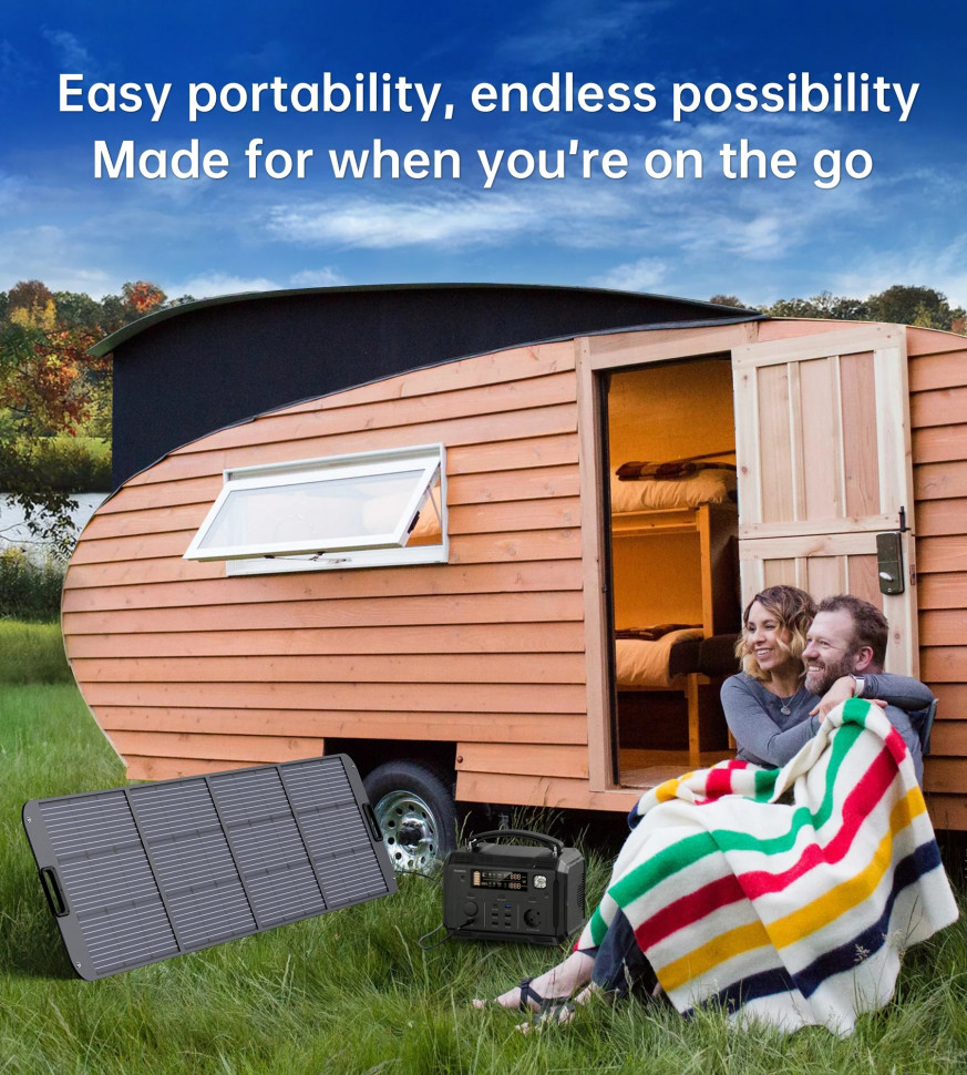 Зарядная станция Choetech BS004 500W (484 Вт·ч / 500 Вт)