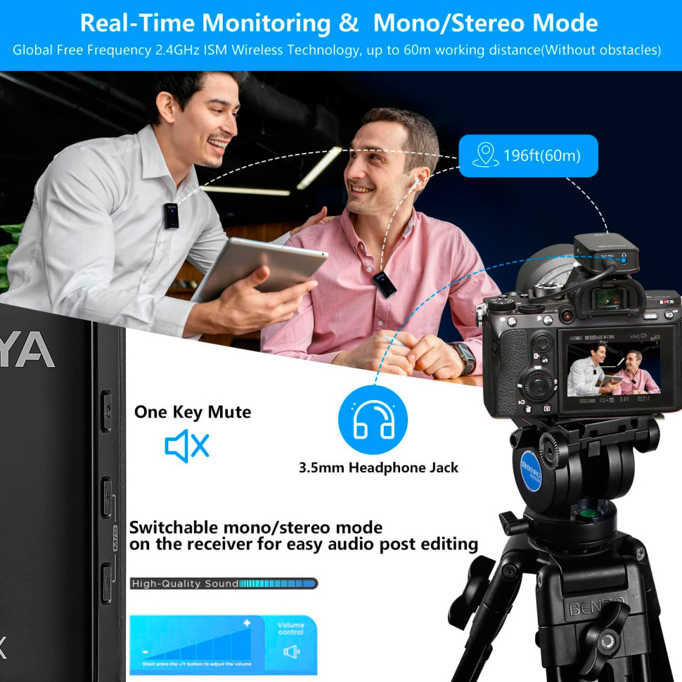 Радиосистема Boya WMic5-M2