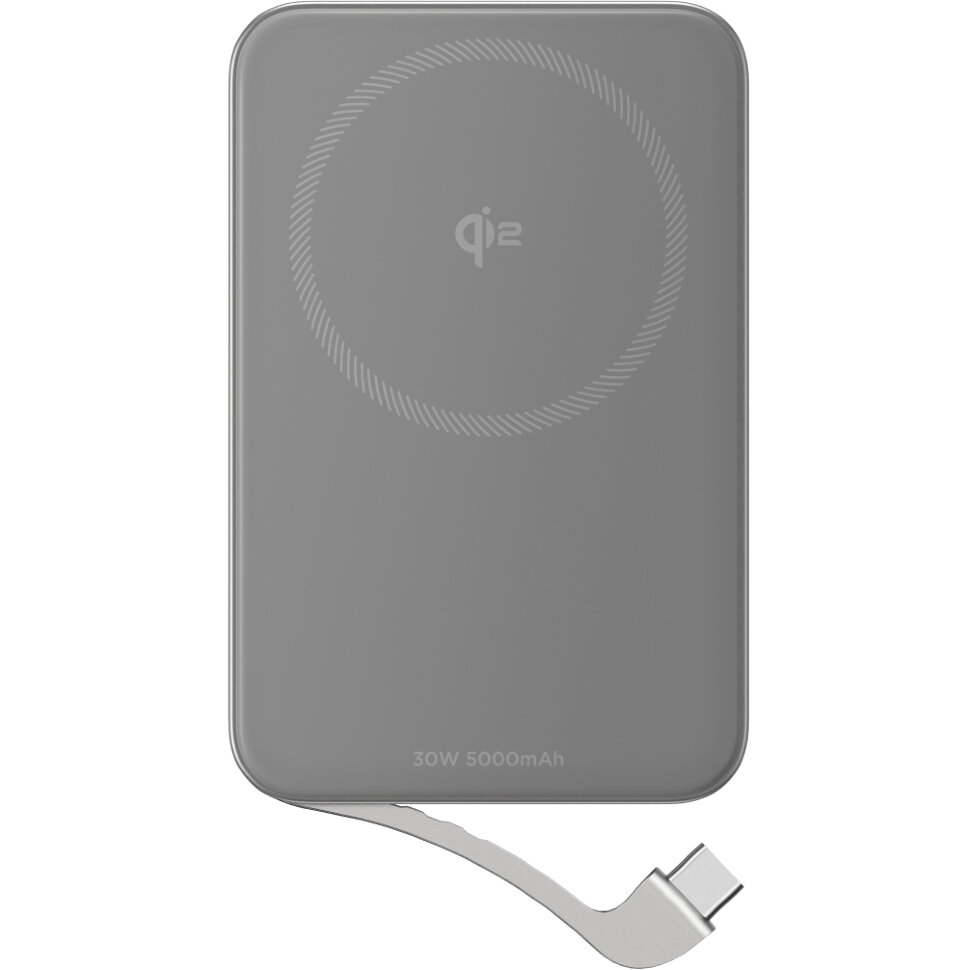 Павербанк EcoFLow RAPID 5000 Silver с MagSafe (5000 мА·ч) (EF-RAPID5000-EU)