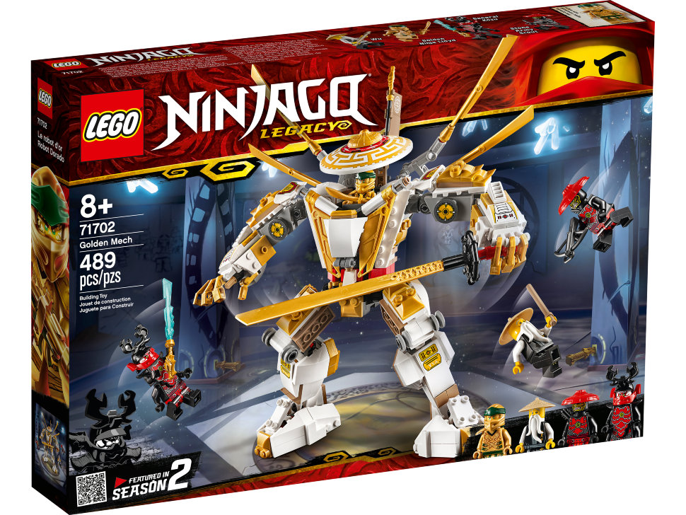 Конструктор Lego Ninjago: золотой робот (71702)