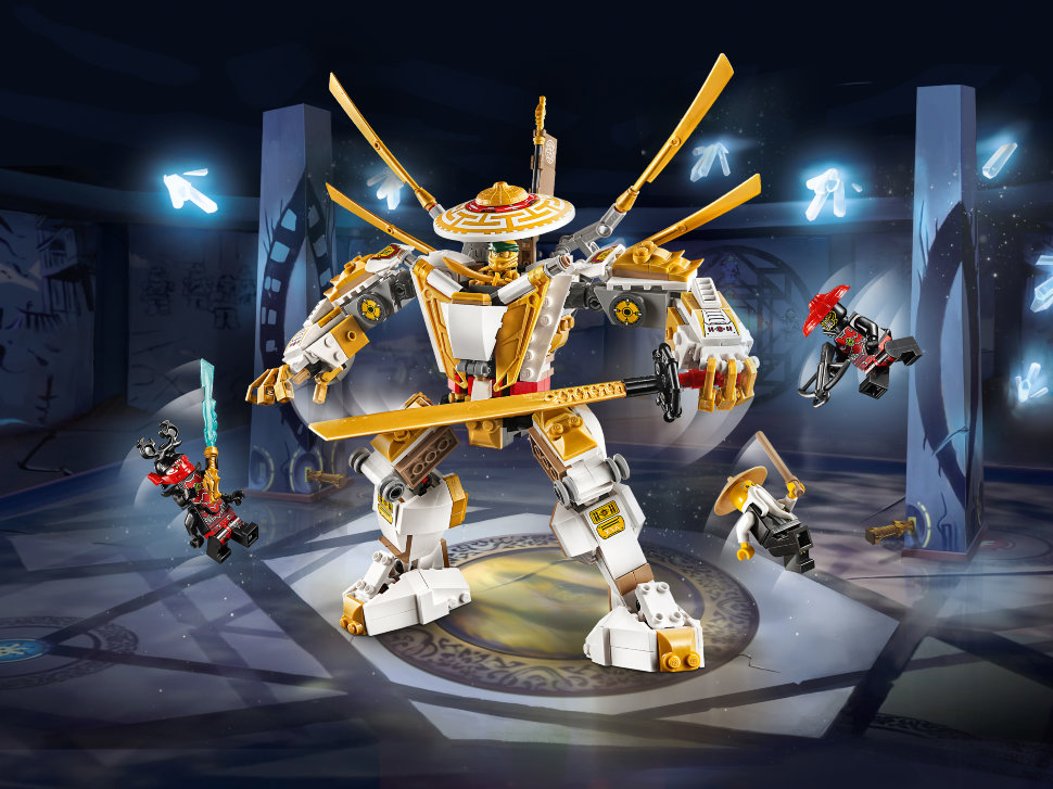 Конструктор Lego Ninjago: золотой робот (71702)