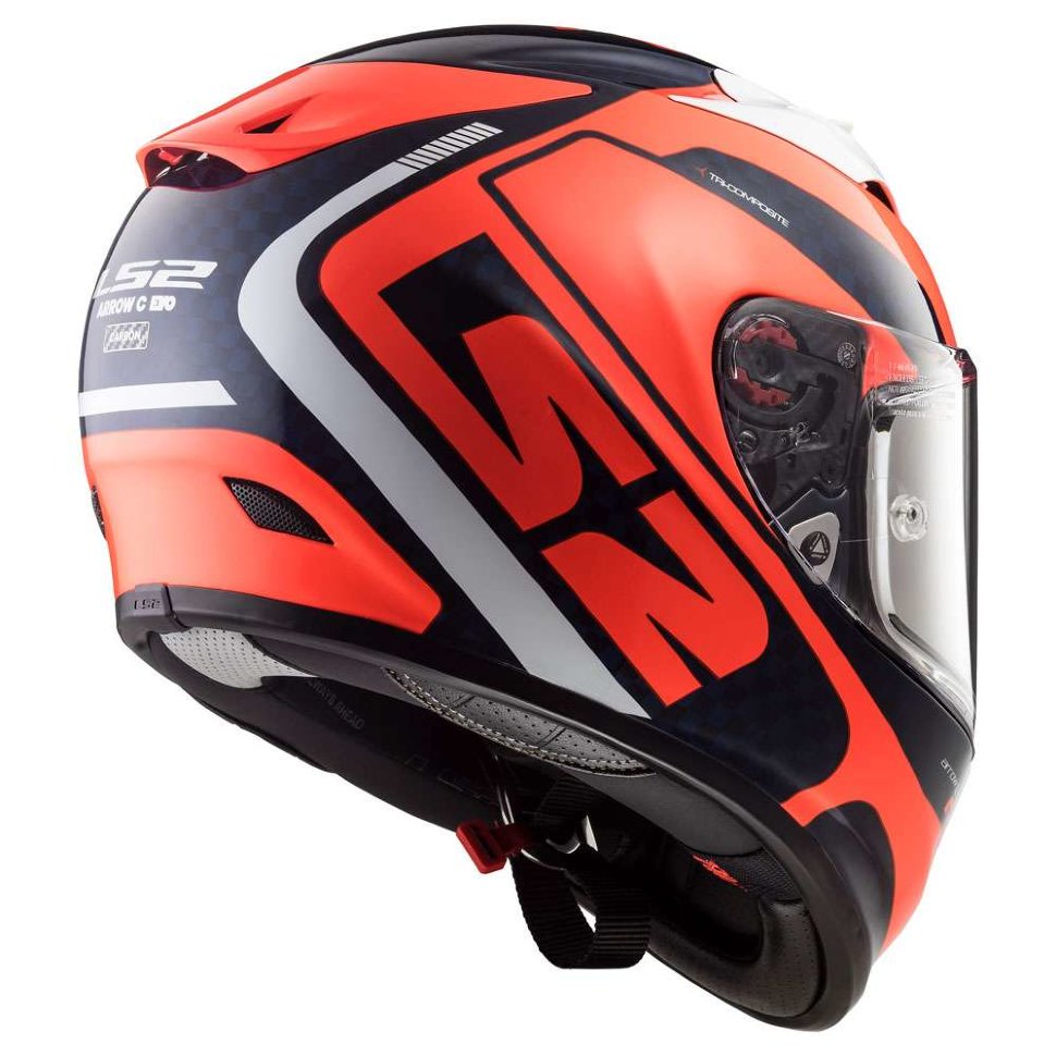 Мотошлем LS2 FF323 Arrow C Evo Sting Fluo Blue/Orange