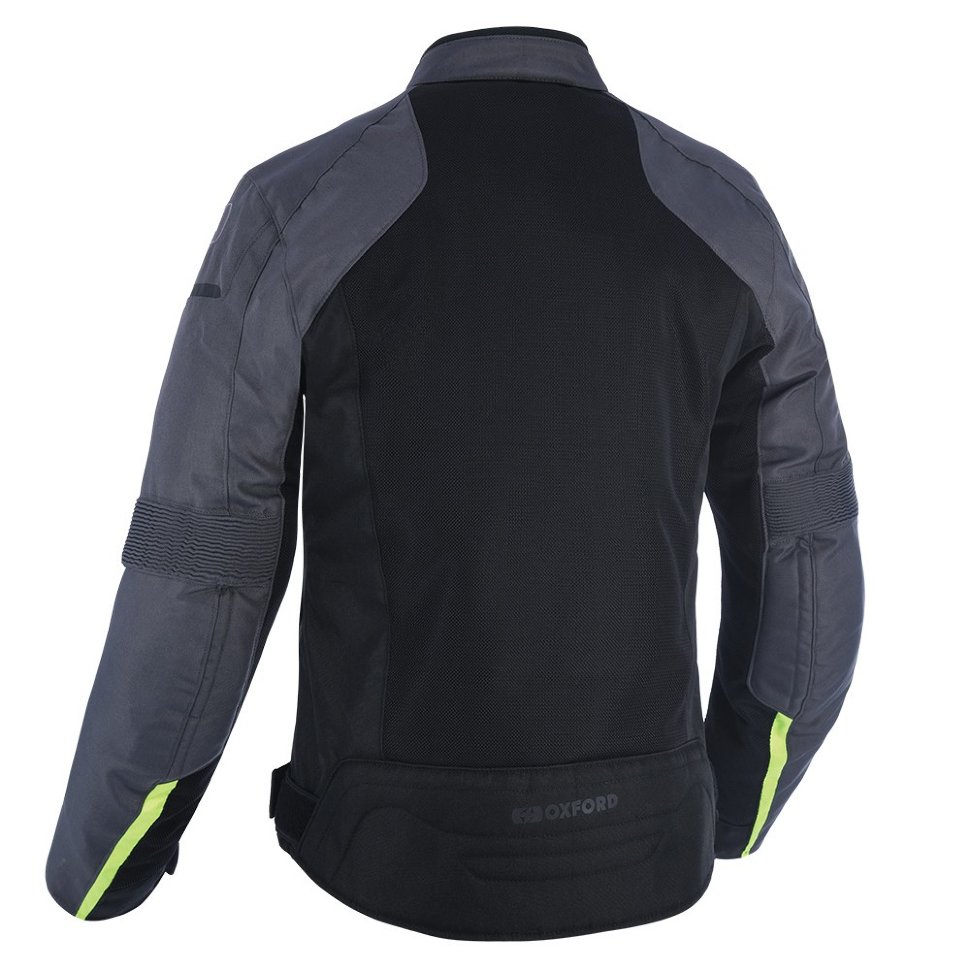 Мотокуртка мужская Oxford Delta 1.0 MS Air Jkt Black/Grey/Fluo