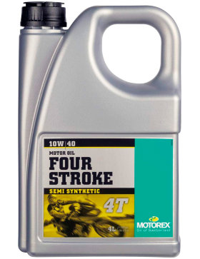 Моторное масло Motorex 4-Stroke 4T 10W40 (4л)