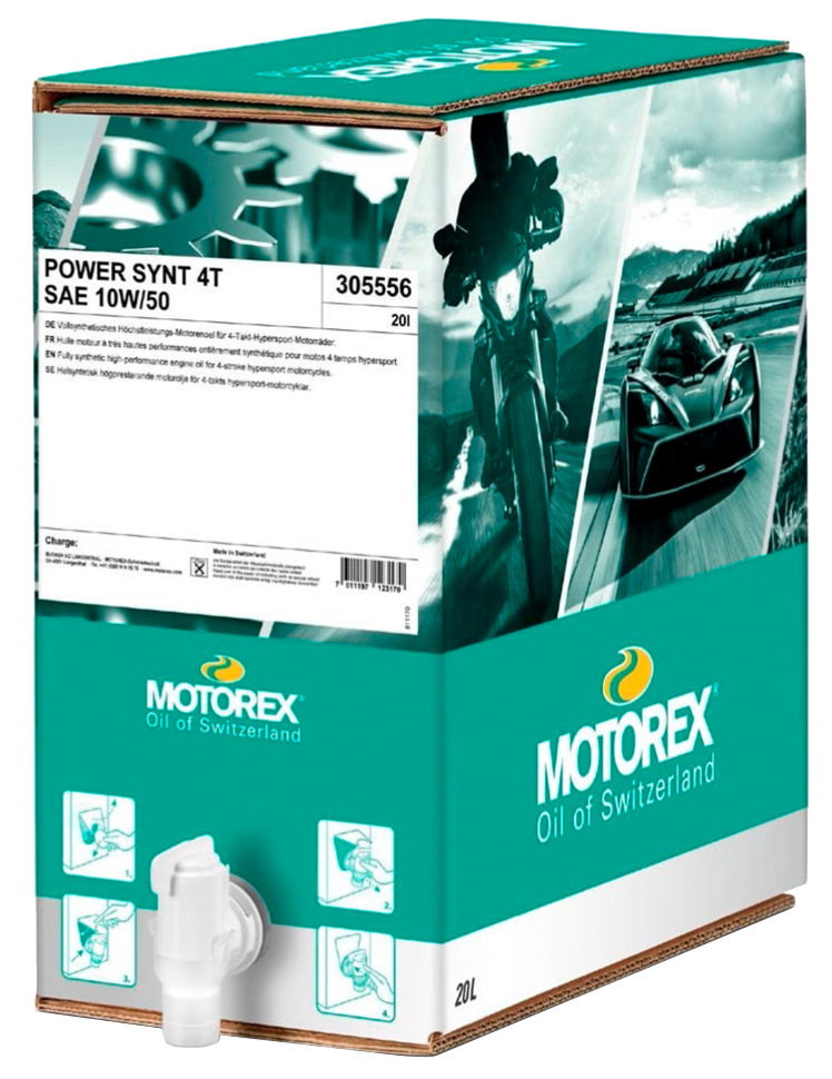 Моторне масло Motorex Power Synt 4T 10W50 (20л)