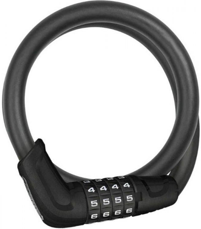 Трос противоугонный прямой ABUS 6415C/120 Tresor Black (134203)