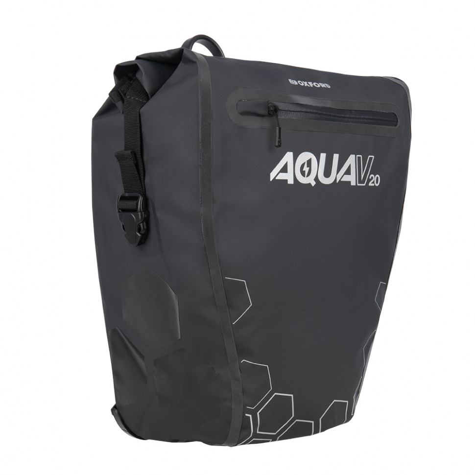 Моторюкзак Oxford Aqua V 20 Single QR Pannier Bag Black (OL942)