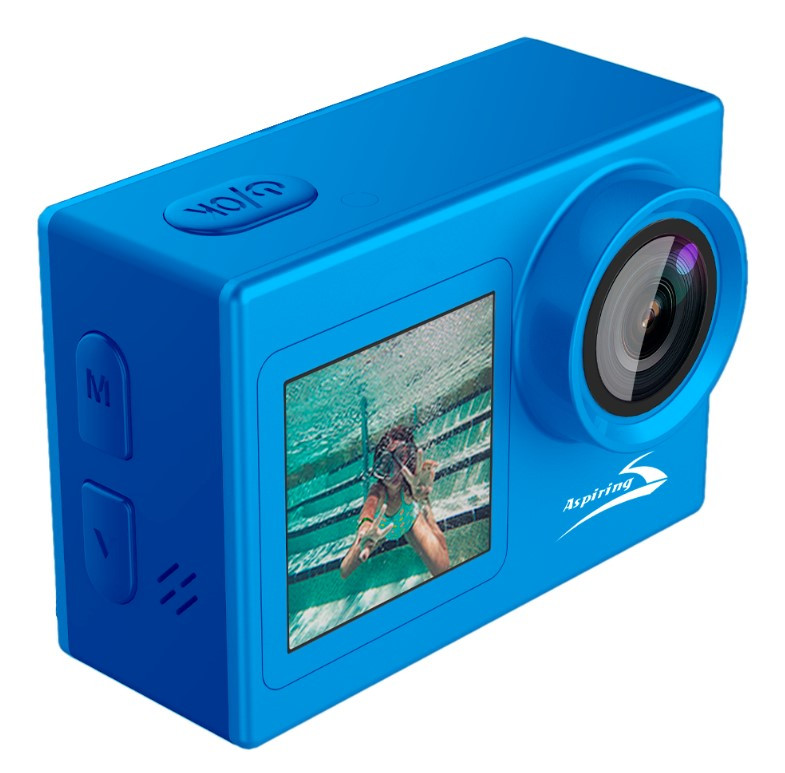Экшн-камера Aspiring Repeat 3 Ultra HD 4K Dual Screen (REF210101)