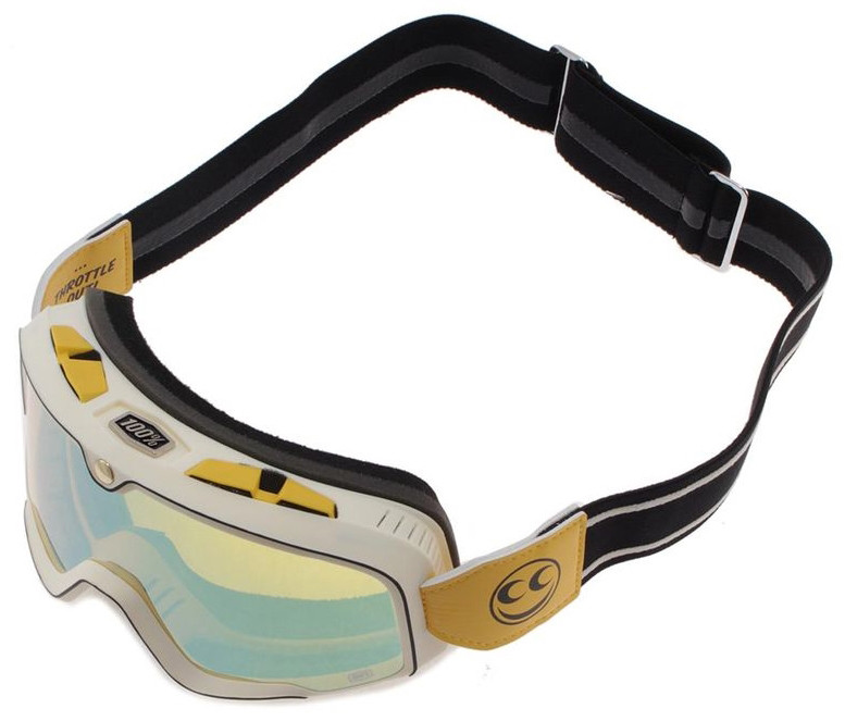 Мото очки 100% Barstow Goggle See See Mirror Lens Flush Yellow (50002-255-14)