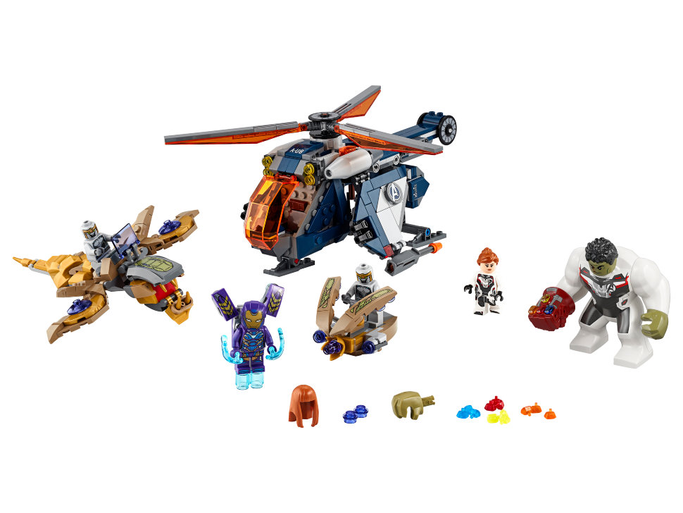 Конструктор Lego Super Heroes: Мстители: спасение Халка на вертолёте (76144)