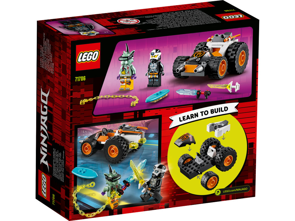 Конструктор Lego Ninjago: скоростной автомобиль Коула (71706)