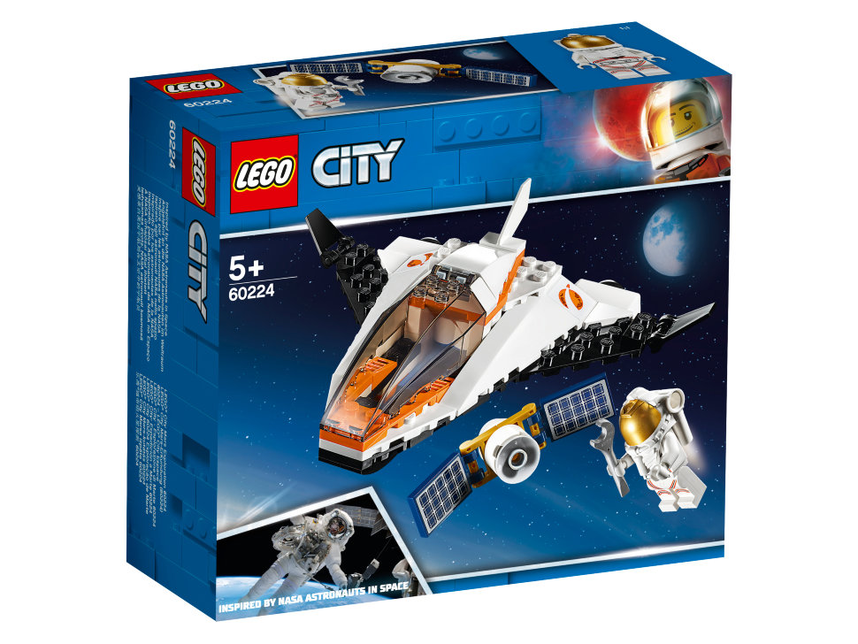 Конструктор Lego City: Миссия по ремонту спутника (60224)