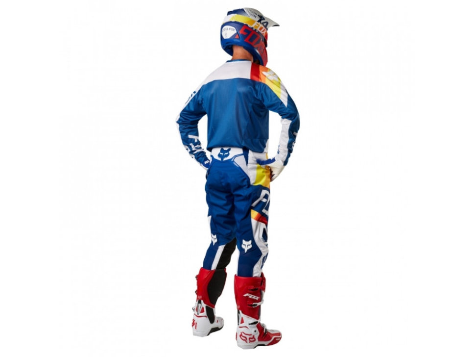 Мотошлем Fox V3 Draftr Helmet Blue