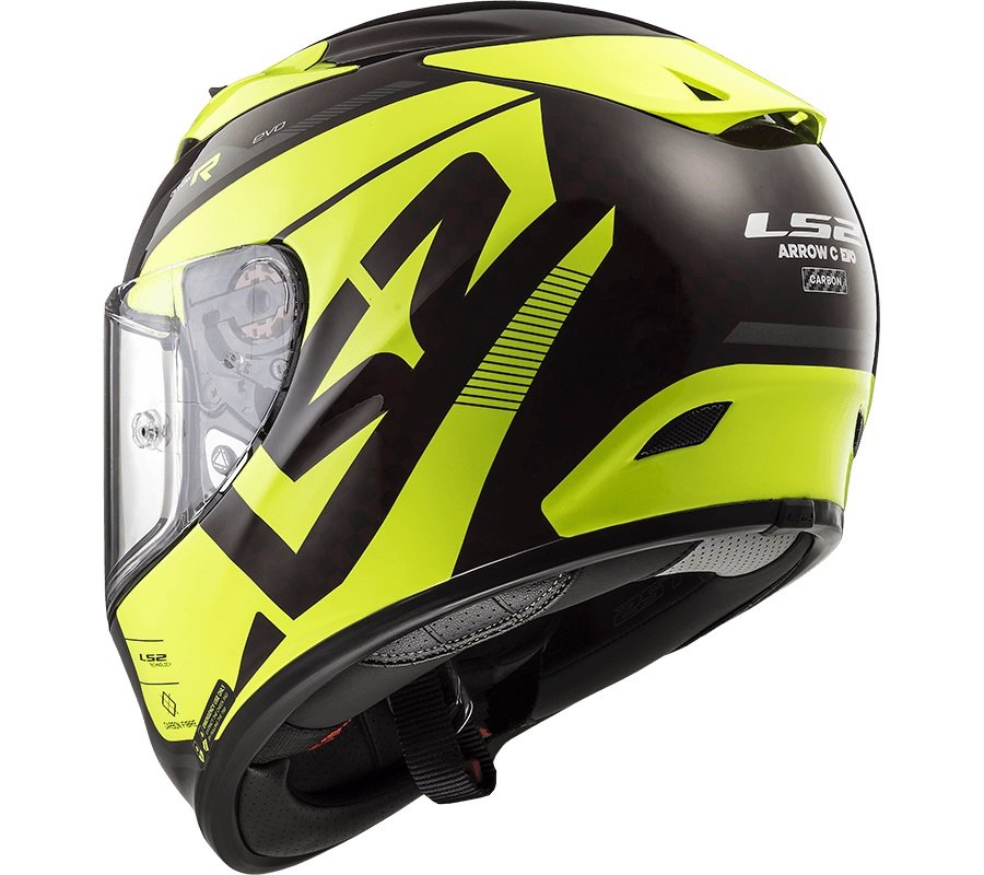 Мотошлем LS2 FF323 Arrow C Evo Sting Wineberry Yellow