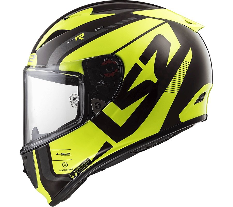 Мотошлем LS2 FF323 Arrow C Evo Sting Wineberry Yellow