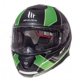 Мотошлем MT Helmets Thunder 3 SV Trace Matt Black/Fluor Green