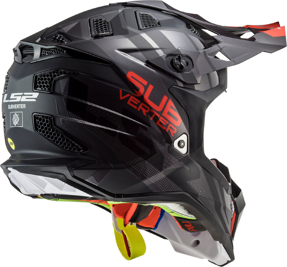 Мотошлем LS2 MX470 Subverter Troop Matt Black/Red