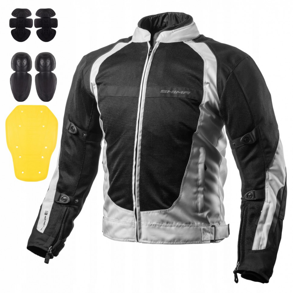 Мотокуртка Shima X-Mesh Black/Grey