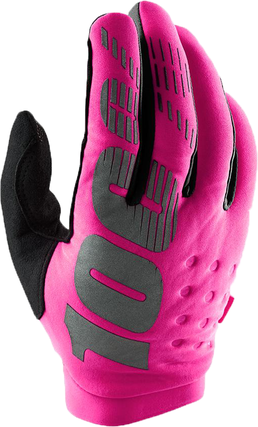 Мотоперчатки Ride 100% Brisker Women's Cold Weather Pink