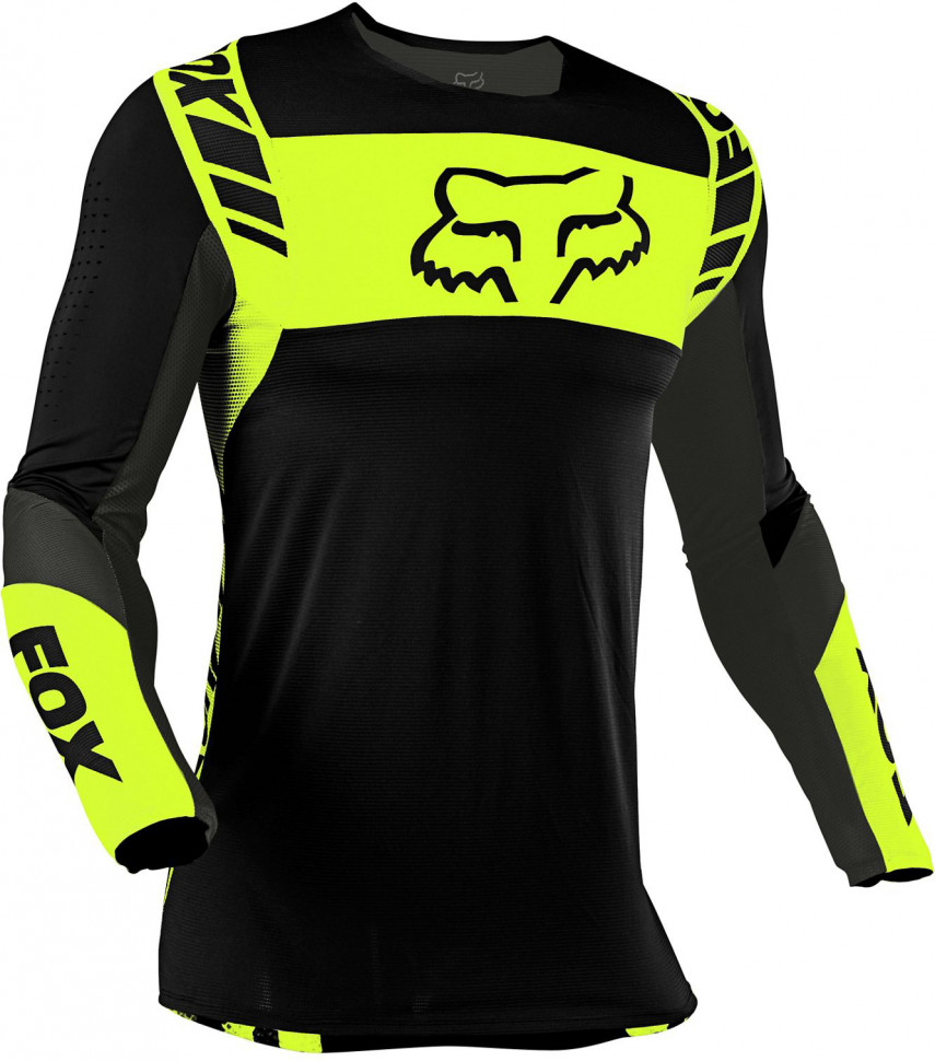 Мотоджерси Fox Flexair Mach One Jersey Black/Yellow