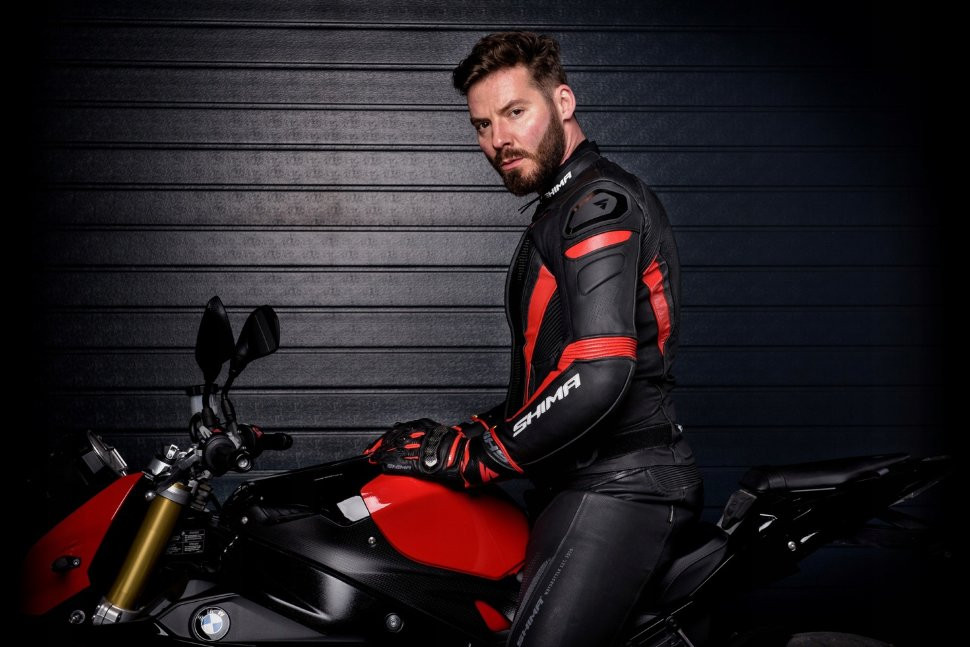 Мотокуртка Shima Chase Black/Red