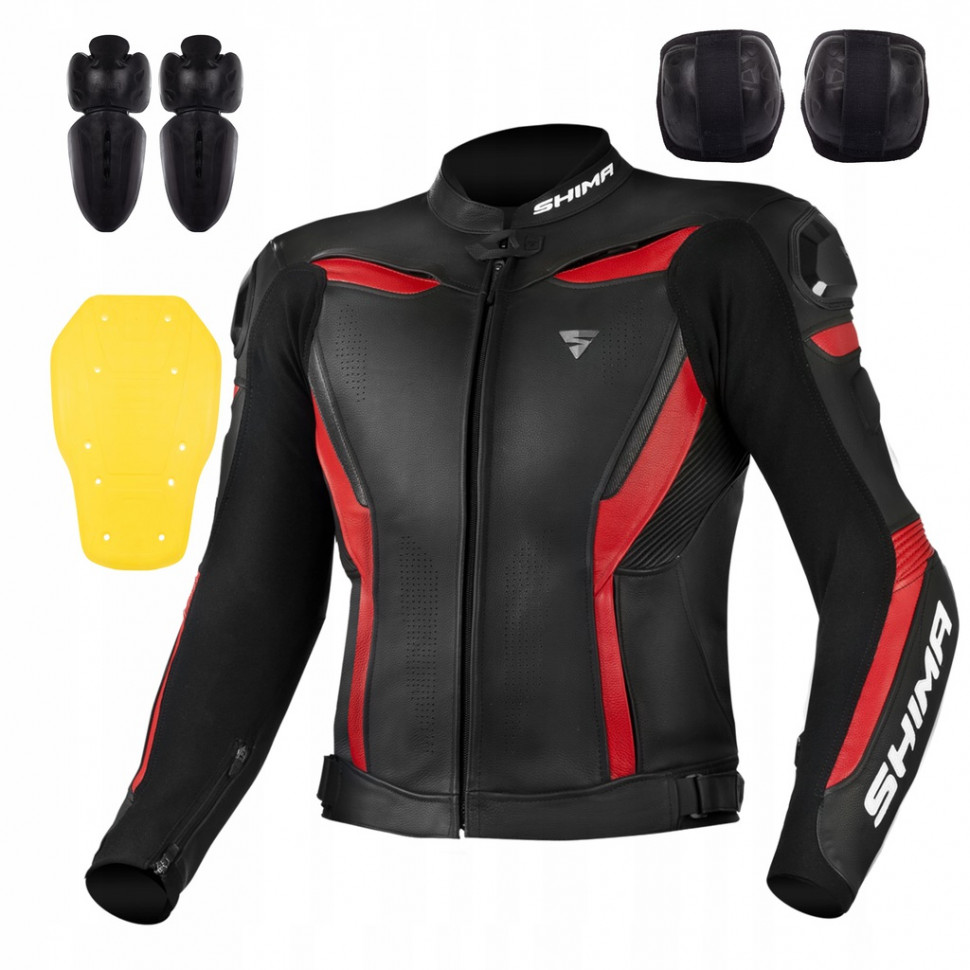 Мотокуртка Shima Chase Black/Red